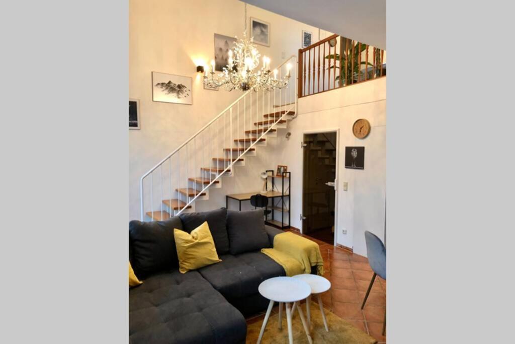 Apartment Zum Goldenen Lowen Inkl. Parkplatz & Wlan Erfurt Bagian luar foto